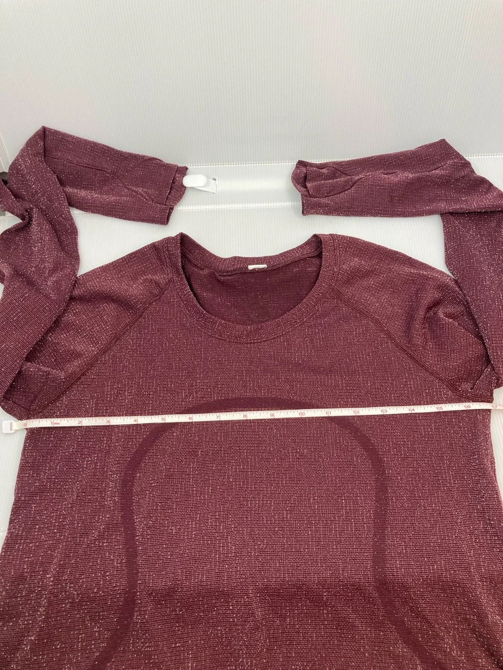 Lululemon Set Lot of 2 Swiftly Tech Sparkle Tops Rare Special Edition S555